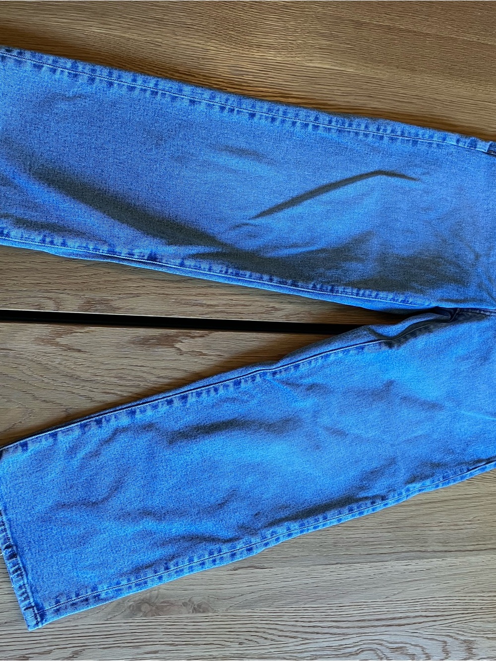 Madewell The Perfect Vintage Wide Leg-Crop Jeans in Medium Blue Wash